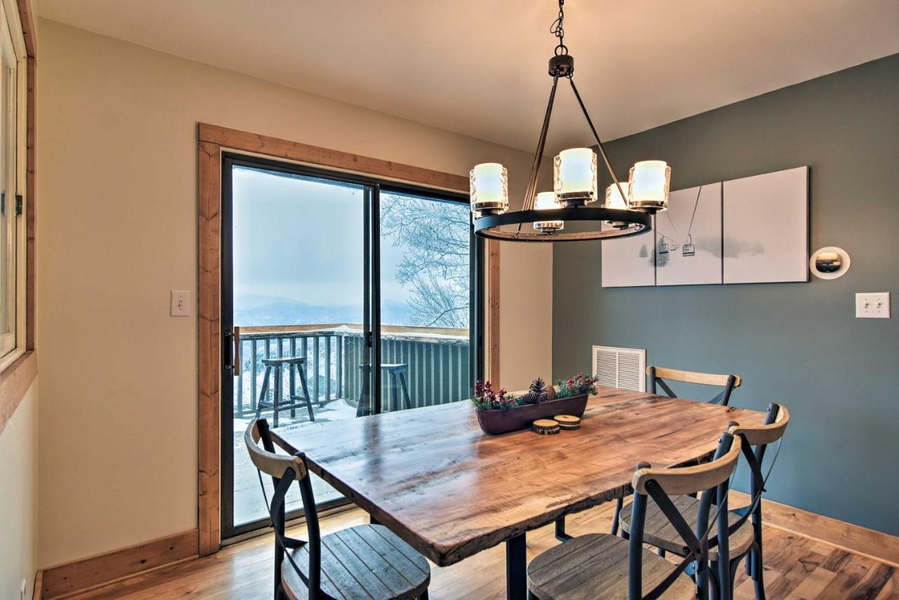 Cabin With Hot Tub And Mountain Views Less Than 5 Mi To Boone Блоуинг-Рок Экстерьер фото