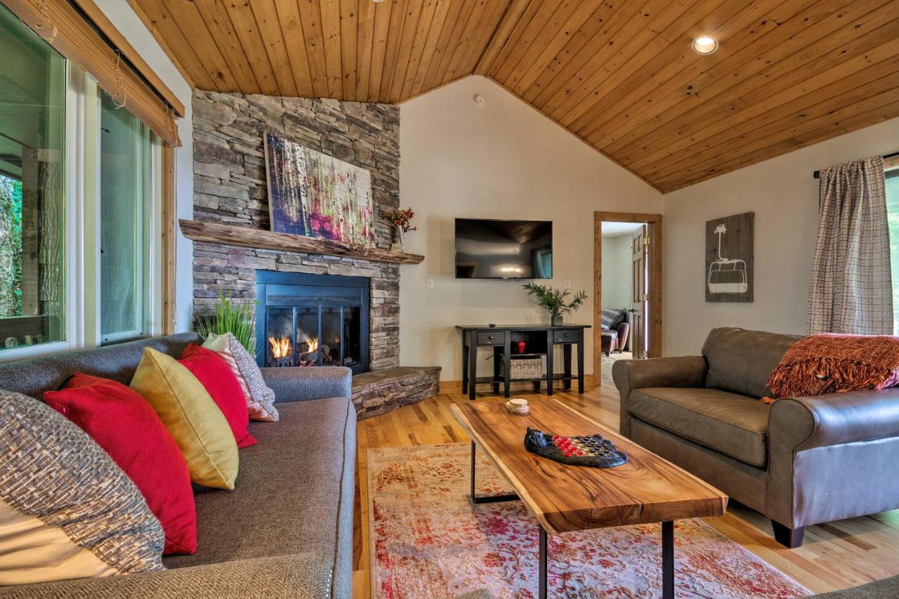 Cabin With Hot Tub And Mountain Views Less Than 5 Mi To Boone Блоуинг-Рок Экстерьер фото